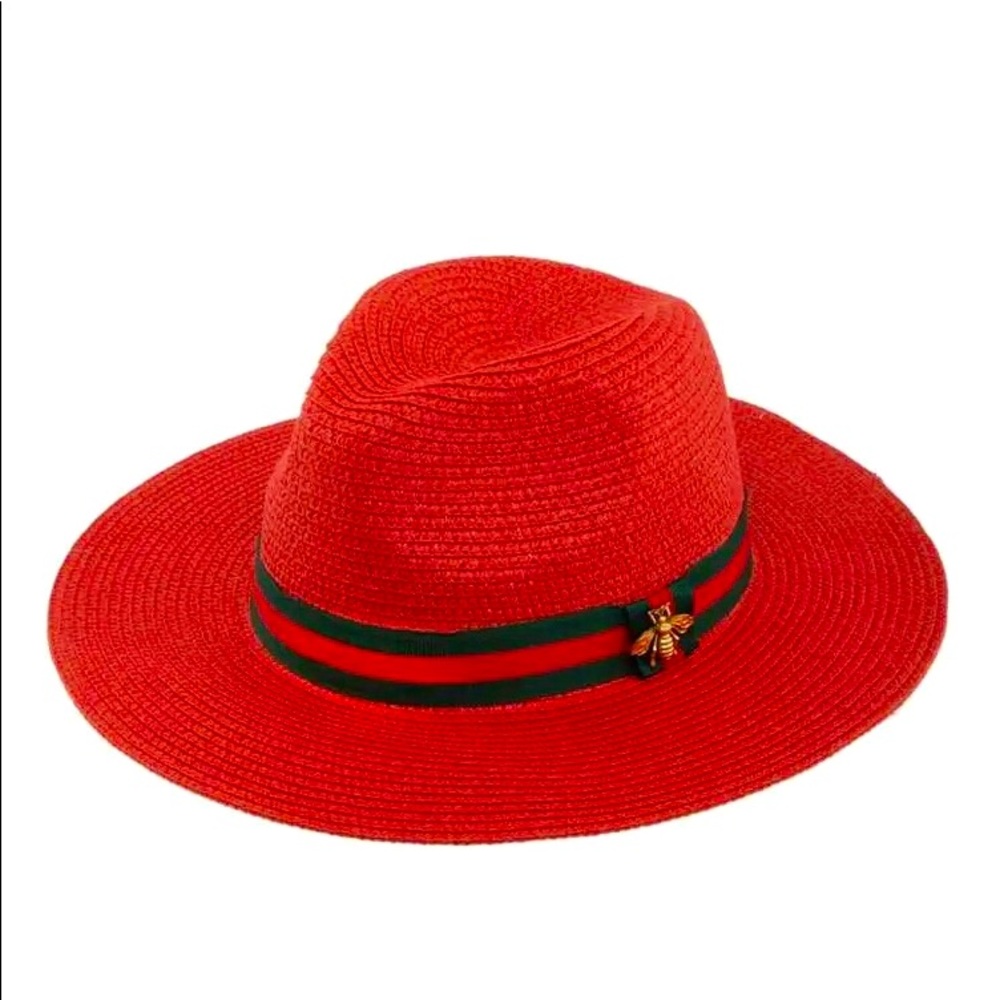 Straw Fedora Hat